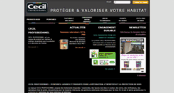 Desktop Screenshot of cecil.fr